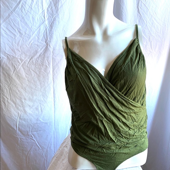 J Crew Drapey Wrap-front Tank/Bodysuit - Picture 4 of 5